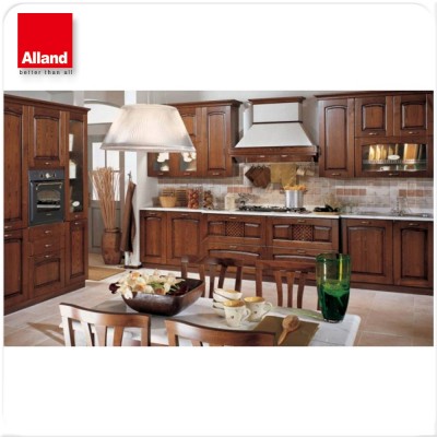 Brown cherry wood solid wood cupboards from Alland